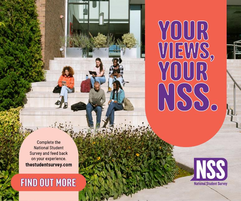 Promotional image for the NSS - Your views, Your NSS